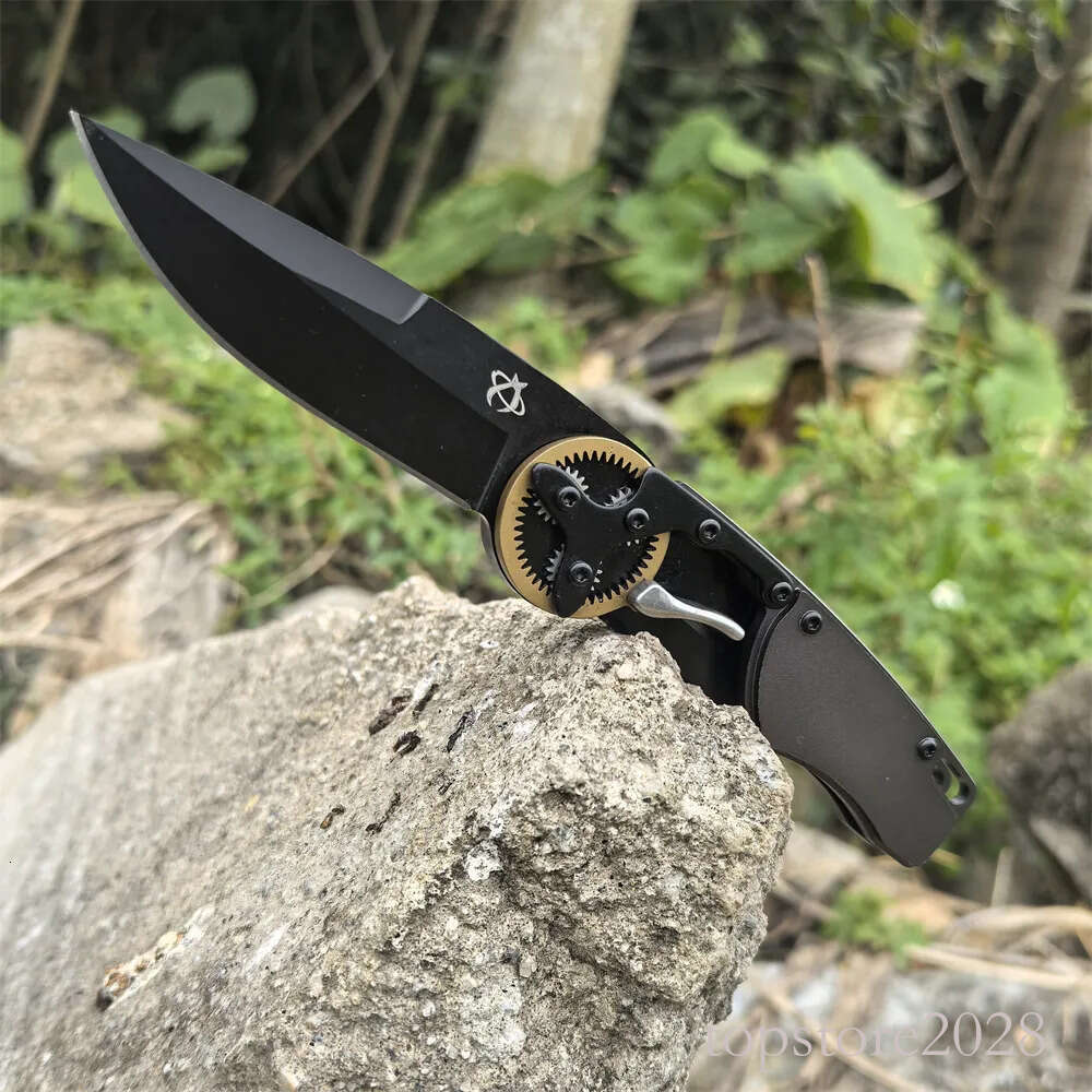 Newest MANTIS Gear Cutter Folding Knife 8Cr13Mov Blade Aluminum Handle Easy To Carry Outdoor Hunting Hiking Pocket Tool Gift pocket knife Knives 3300 