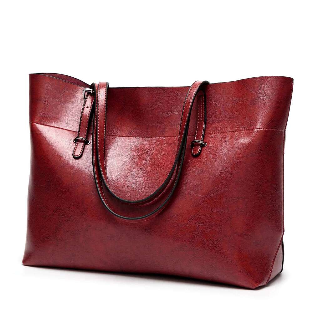 Messenger Bags for women 2024 Large Size Casual Tote handbags Solid Leather Handbag Famous Brand Shoulder Bag sac Bolsa Feminina XJ260306