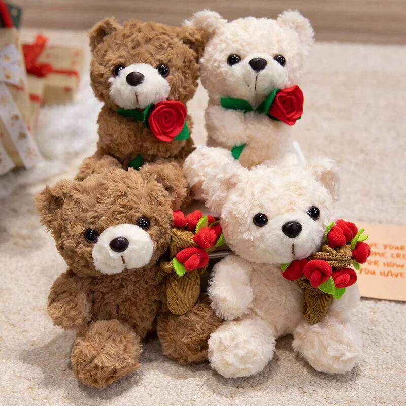 17cm Holiday Teddy Plush Valentine Christmas Graduation Days Kawaii Little Bear Stuffed Dolls Home Decor Toys R260908 - view 6