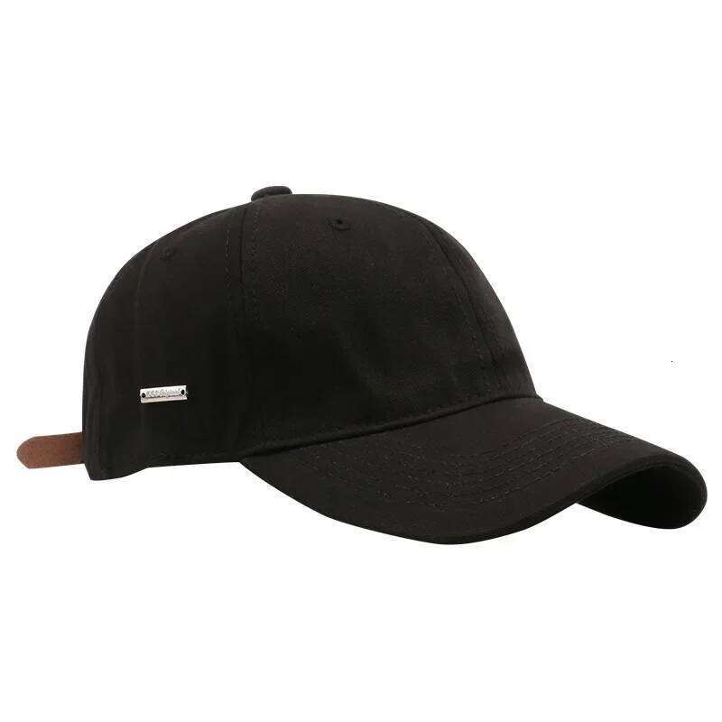 XXL Baseball Solid Color Big Head Soft Cotton Extra Large Size Women's Low Profile Golf Hats OverSize Caps For Men Y260304