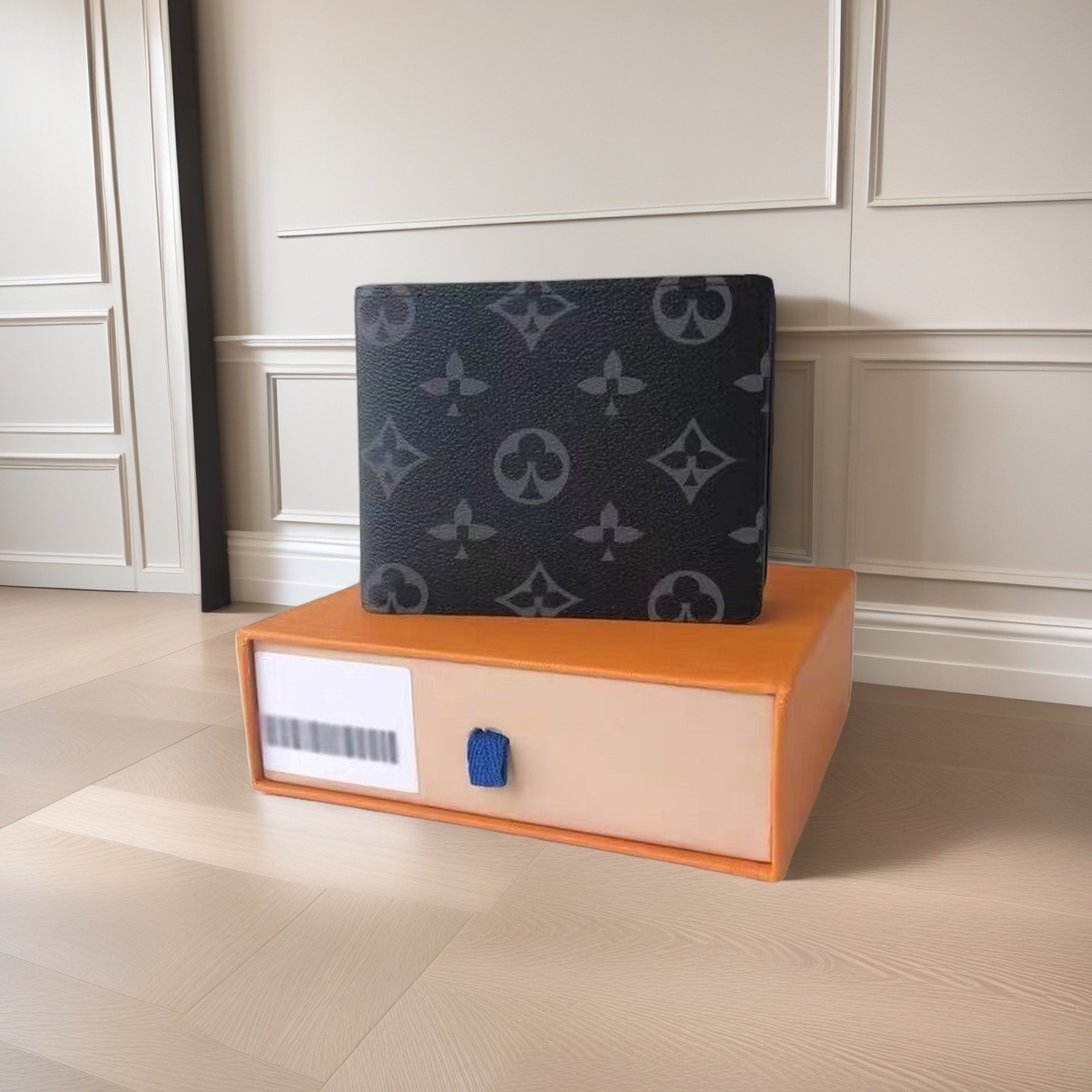 Top quality Designers Luxury Genuine Leather Wallets cardholder France Paris plaid style luxurys mens wallet designers women wallet Purse Crossbody Bag 10A