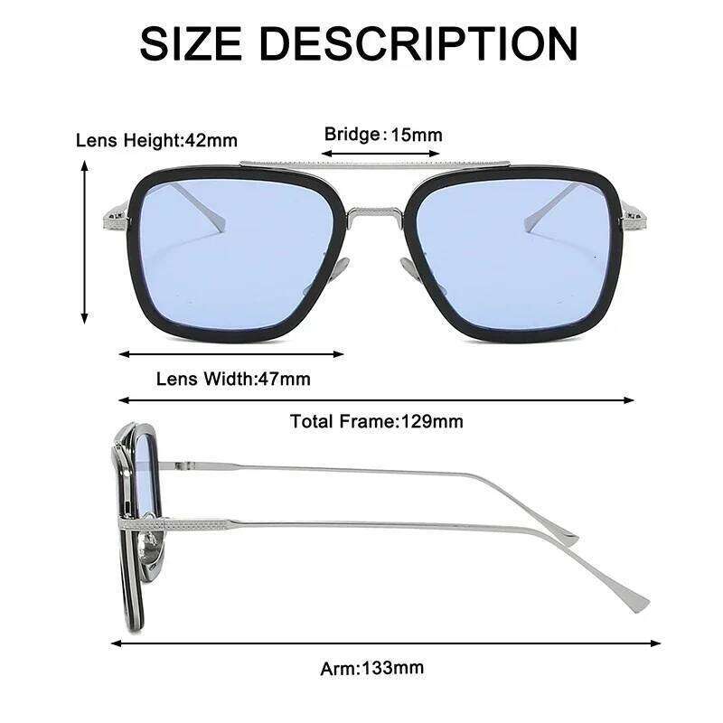 Luxury Tony Stark Style for Kids Iron Man Sunglasses Children Polarized Sunglass Boys Girls Shades UV400 Glasses Z260306