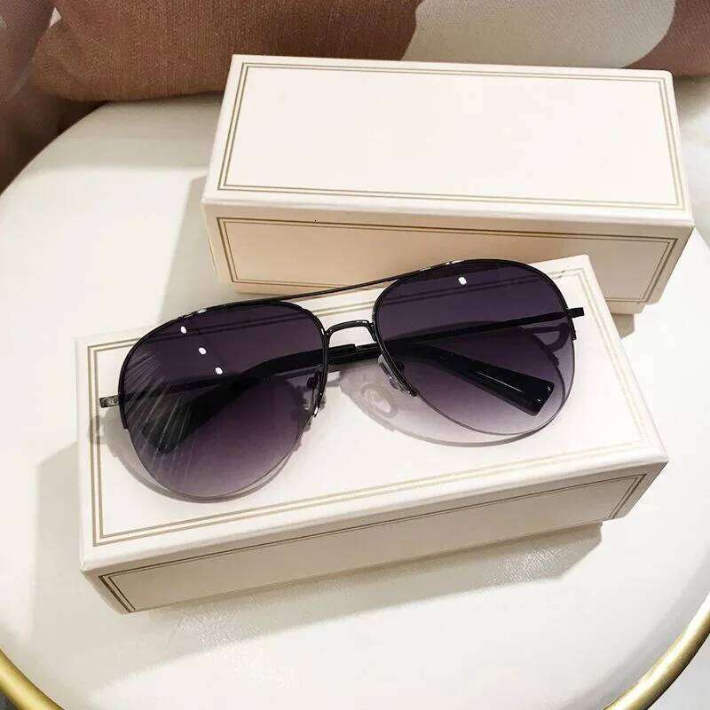 Sunglasses Men's Driving Pilot Sun Glasses Oval Women UV400 Outdoor Fishing Eyewear Classic Aviation Travel Eyeglasses Z260306