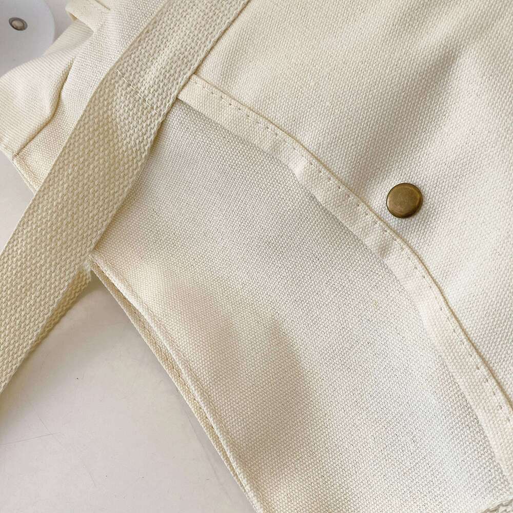 Large Capacity Canvas Tote Bags for Work Commuting Carrying College Style Student Outfit Book Shoulder Shopping Bag XJ260306