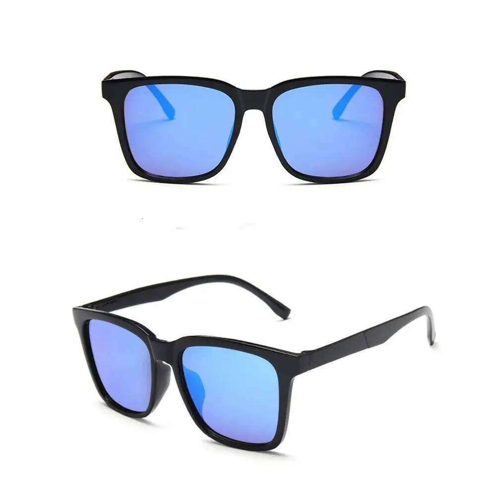 Unisex Square Frame Fashionable Plastic Beach Sunshade UV400 Protection Stylish Sunglasses Z260306