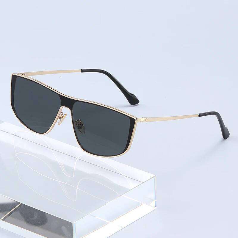 Frame One-piece Fashionable High-end Sunglasses Square Round Faces For Women And Men 2507 Z260306