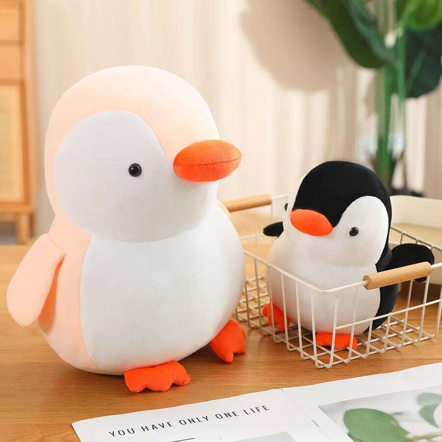 Cute Penguin Brother Plush Pillow Stuffed Toy Children's Sleeping Companion Doll Birthday Gift R260908 - view 7