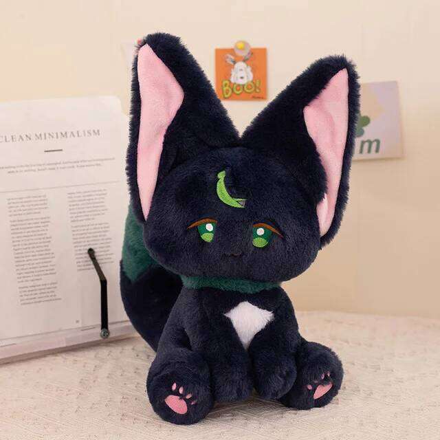 2023 new25cm Genshin Impact Xiao Cat Tighnari Toy Anime Gaming Plush Pillow Kids Adults Gifts Toys R260908 - view 7