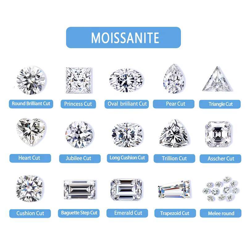 Starsgem 10K Solid Yellow Gold Toi Et Moi Ring Moissanite Two Stone Ring