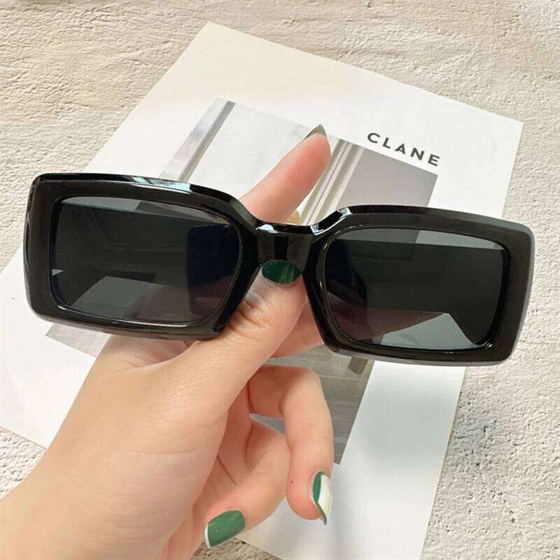 New Vintage rectangle Sunglasses Women Men Square Pc Frame Sun Glasses Female Brand Retro Shades Fashion Oculos De Sol for Male Z260306