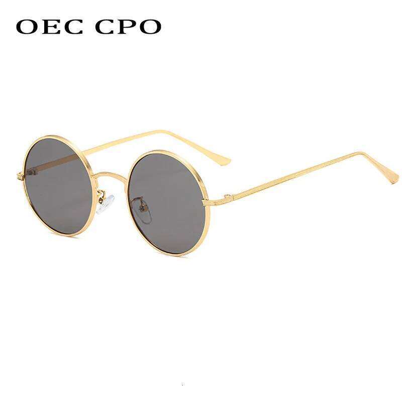 OEC CPO Classic Men Round Sunglasses Women Frame UV400 Sun Glasses Men's Female Fashion Eyewear O90 Z260306