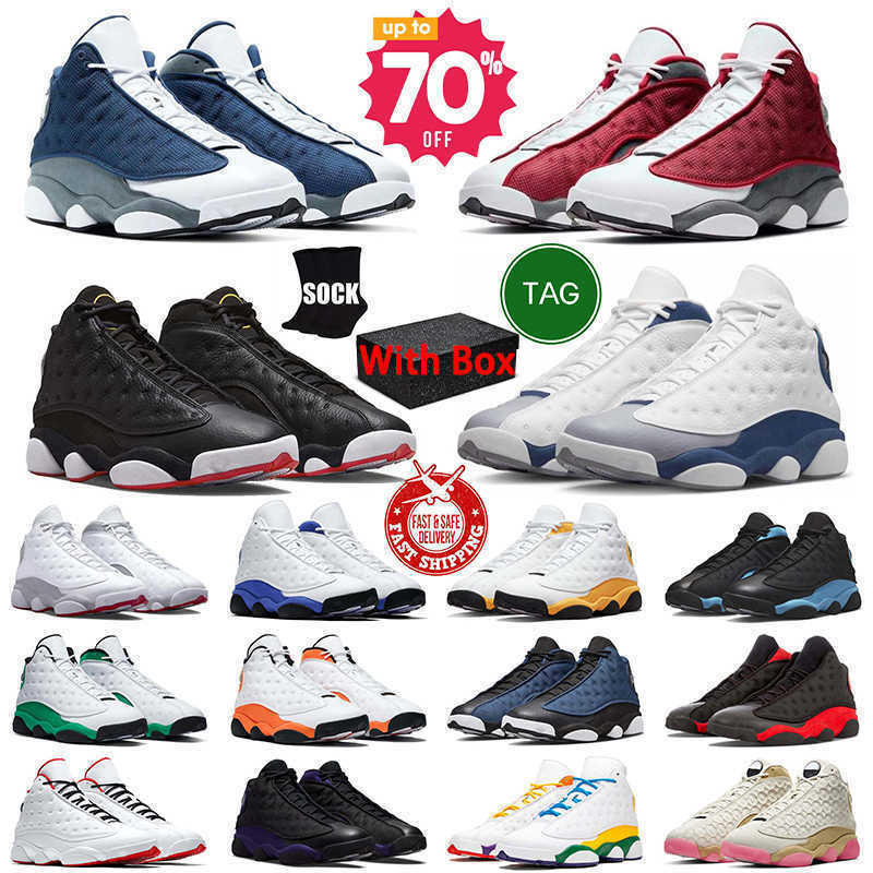 13s Men Basketball Shoes for Women 13 Red Black Flint Wheat Wolf Grey Playoffs Court Purple French University Blue Bred Obsidian Mens Womens Trainers Sports 36-47