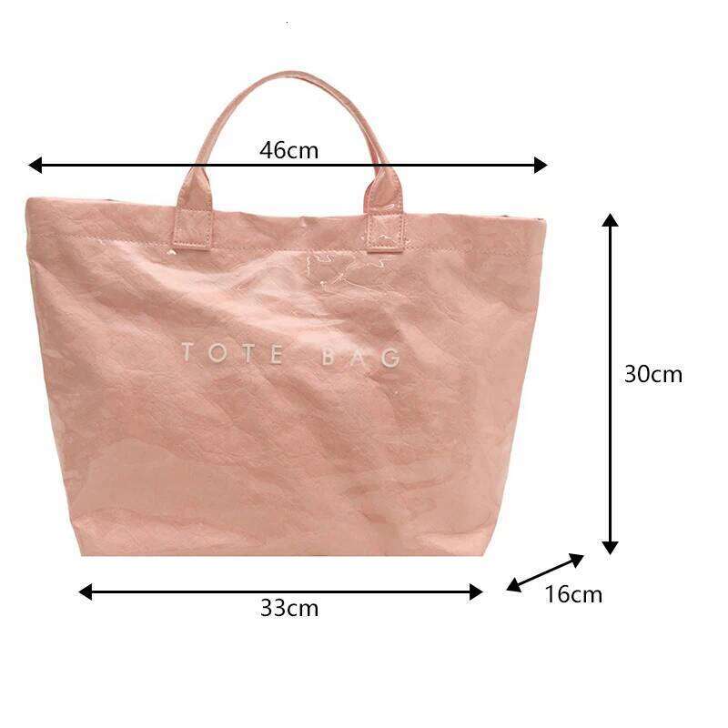 Tote Bag, Retro Letter, Casual Versatile Handbag, Minimalist Transparent, Simple, Commuter, Large-capacity Bag for Women XJ260306