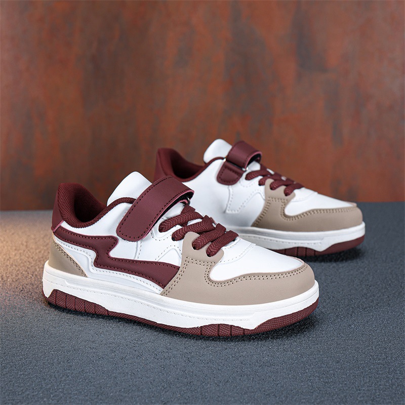 Free shipping Children's sports shoes, slip-on shoes, running shoes, lightweight, breathable, comfortable, fashionable, college-style boys' 