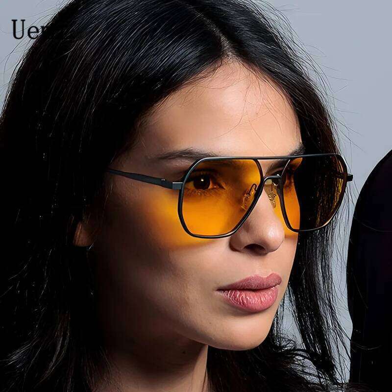 New Fashion Square Polarized Sunglasse For Women Men Retro Frame Sun Glasses High Quality Shades UV400 Eyewear Z260306