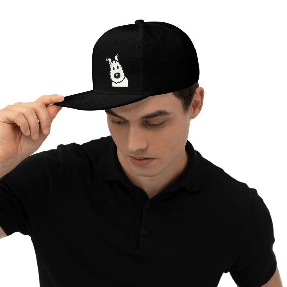 The Adventures of Tintin Unisex Caps Outdoor Trucker Baseball Cap Snapback Hats Breathable Casquette Y260304