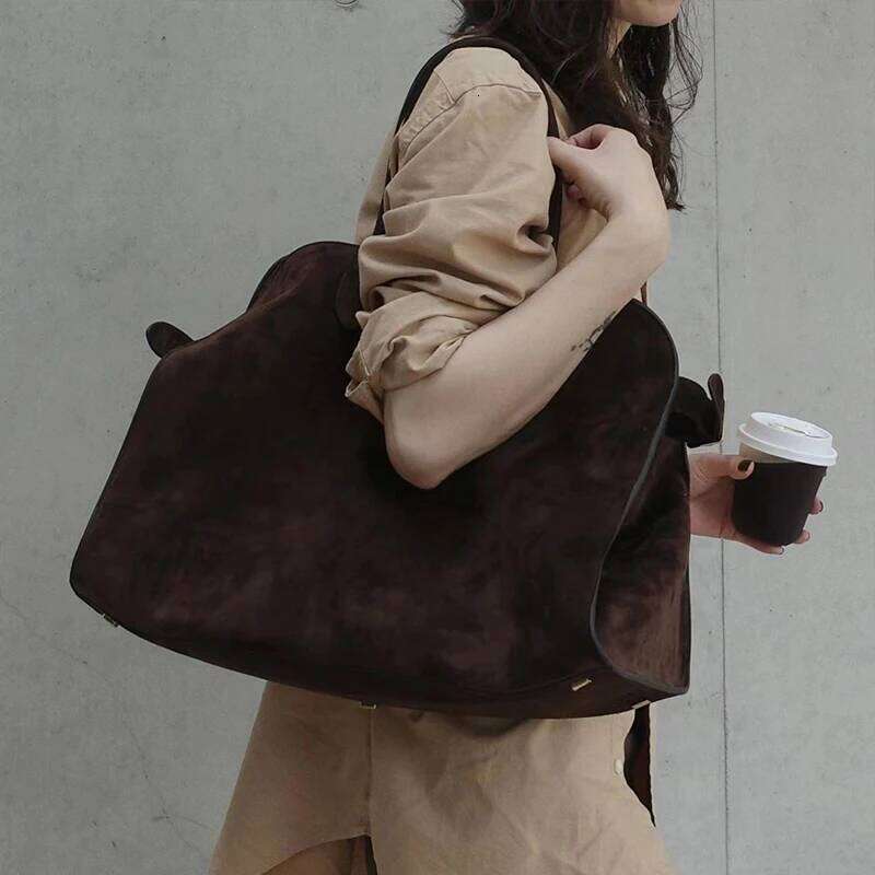 2024 New Autumn/winter High-grade Niche Design Large Capacity Retro Commuter Handbag Tote Bag Ladies XJ260306