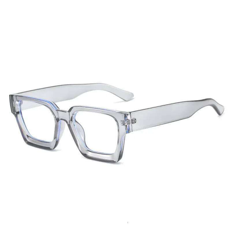 Black Chunky Square Glasses Anti Blue Light Women Men For Computer Work Plastic Eyeglasses Frames Multicolor Fashion Eyewear Z260306