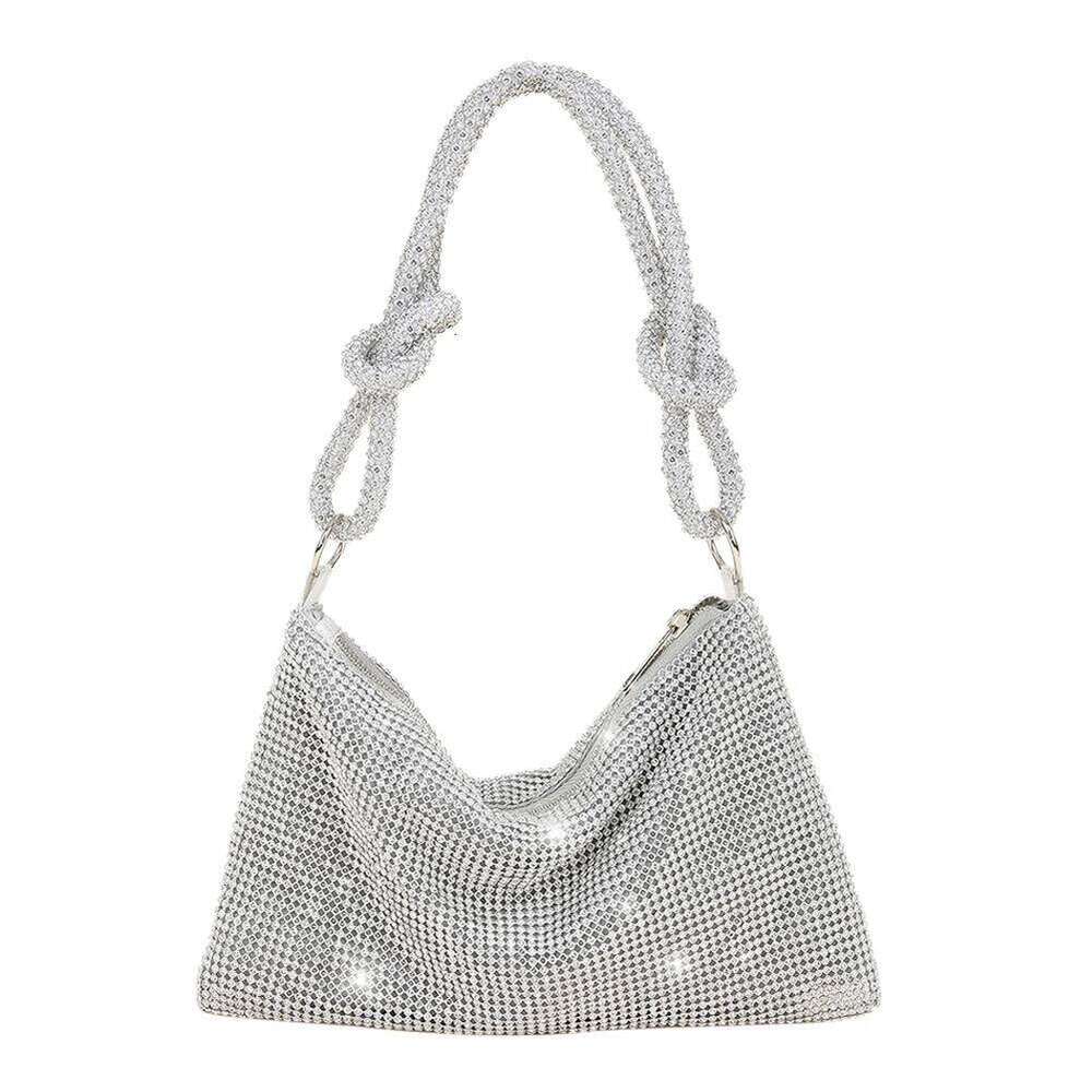 Women Shiny Rhinestone Dinner Bag New Party Wedding Purses 2023 Luxury Full-Diamond Ladies Handbag Designer Sparkly Evening Bags XJ260306