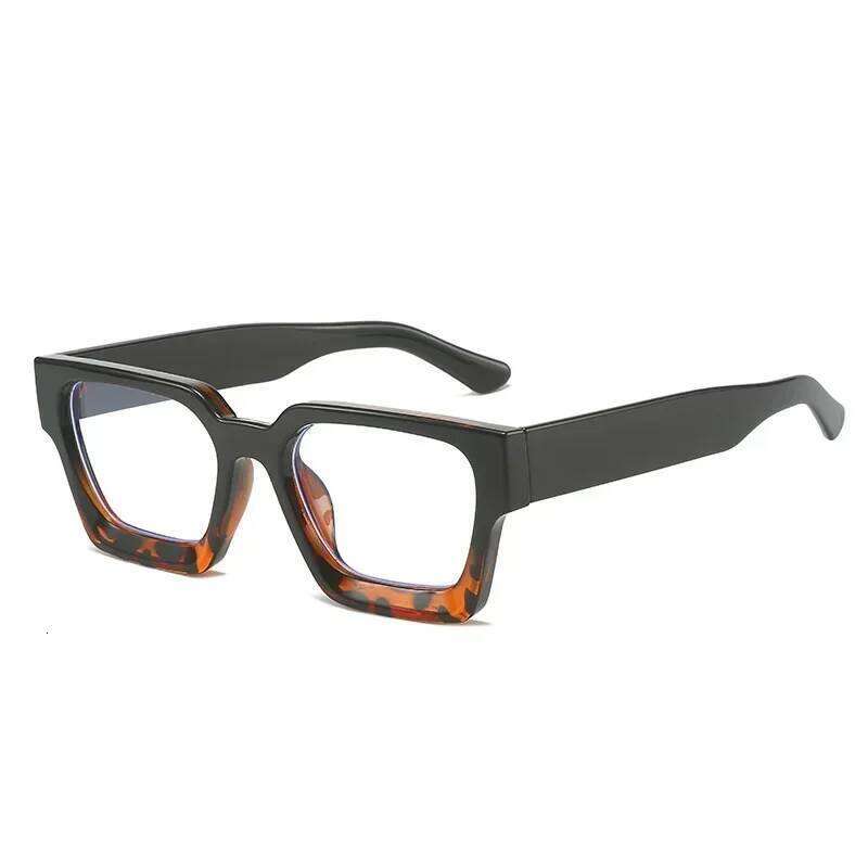 Black Chunky Square Glasses Anti Blue Light Women Men For Computer Work Plastic Eyeglasses Frames Multicolor Fashion Eyewear Z260306