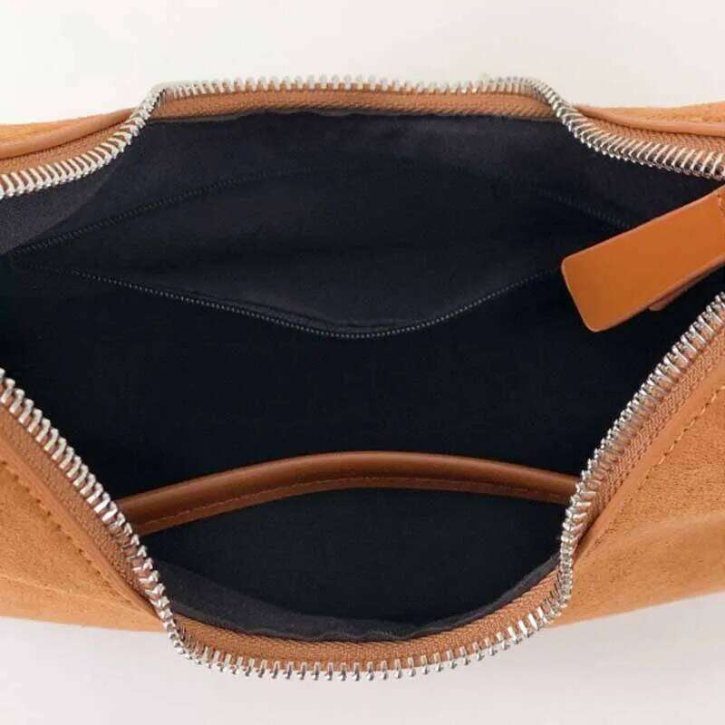 Vintage Suede Shoulder Luxury Casual Tote for Women Fashion Autumn Winter New Guangzhou High Quality Bag Purse XJ260306