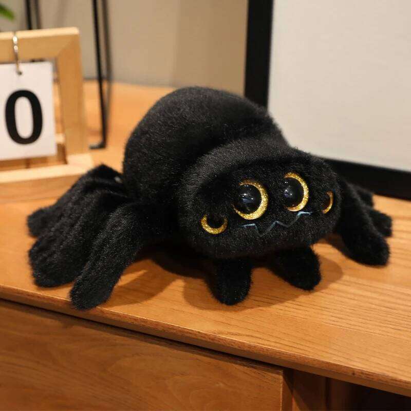Kawaii Realistic Colorful Doll Poison Spider Plush Toys Children's Lovely Mischief Dolls for Kids Birthday Xmas Gifts W260306