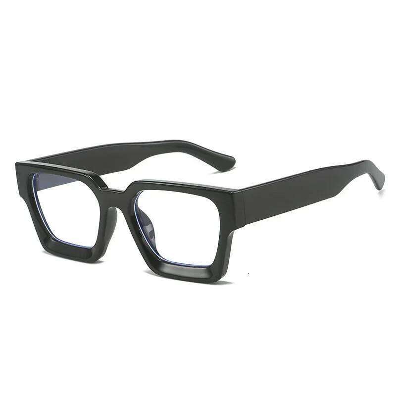 Black Chunky Square Glasses Anti Blue Light Women Men For Computer Work Plastic Eyeglasses Frames Multicolor Fashion Eyewear Z260306