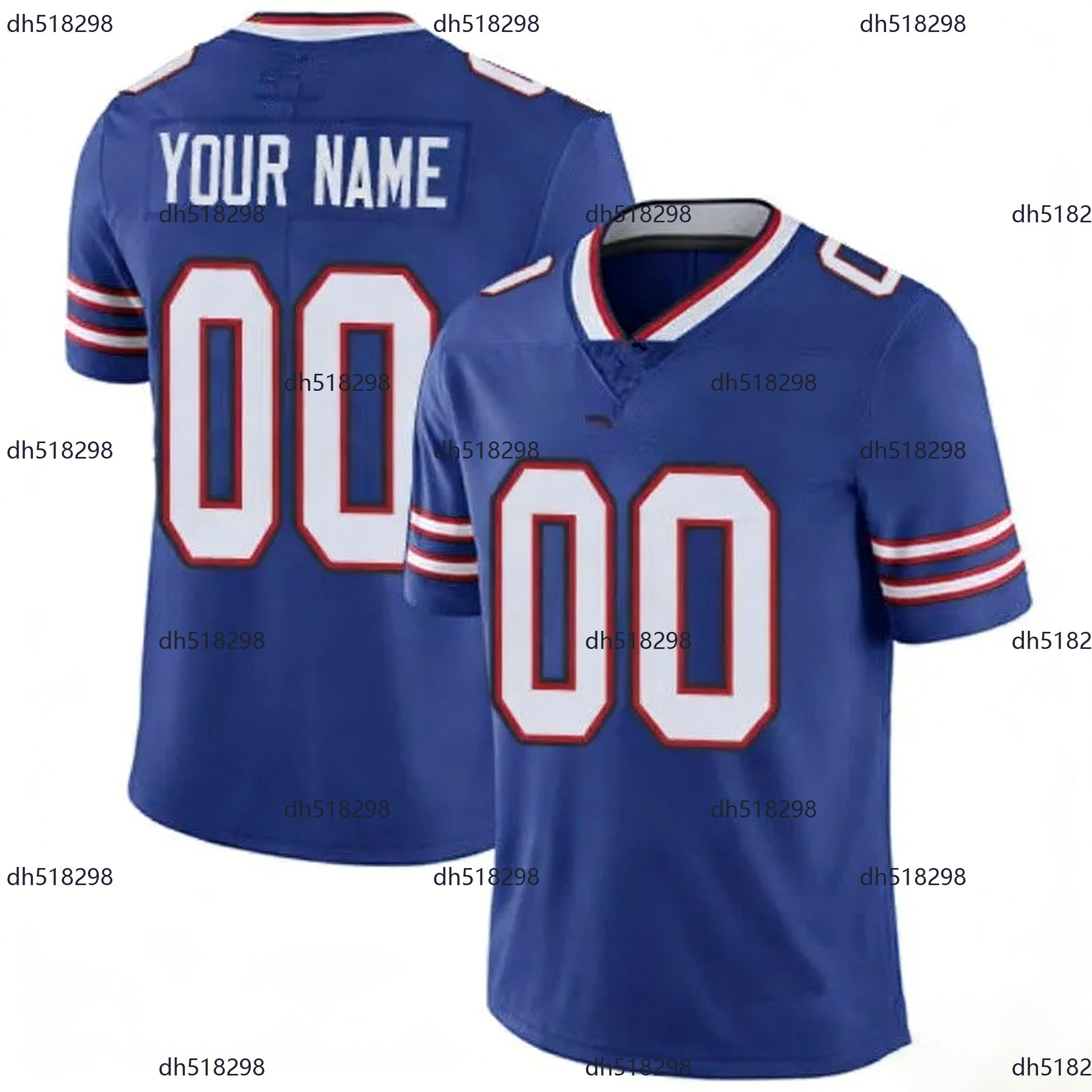 Custom Football Jerseys For Men And Women Children Rivalries jersey Allen Cook III Shakir Any Name Any Number Free Shipping