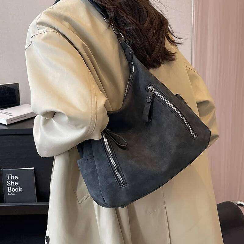 Women large capacity women crossbody small students shoulder commuting tote bag XJ260306