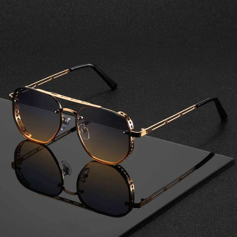 Classic Men Fashionable Double Beam Sunglasses High End Simple And Versatile Sun Glasses Fashion Women's Eyewear Z260306