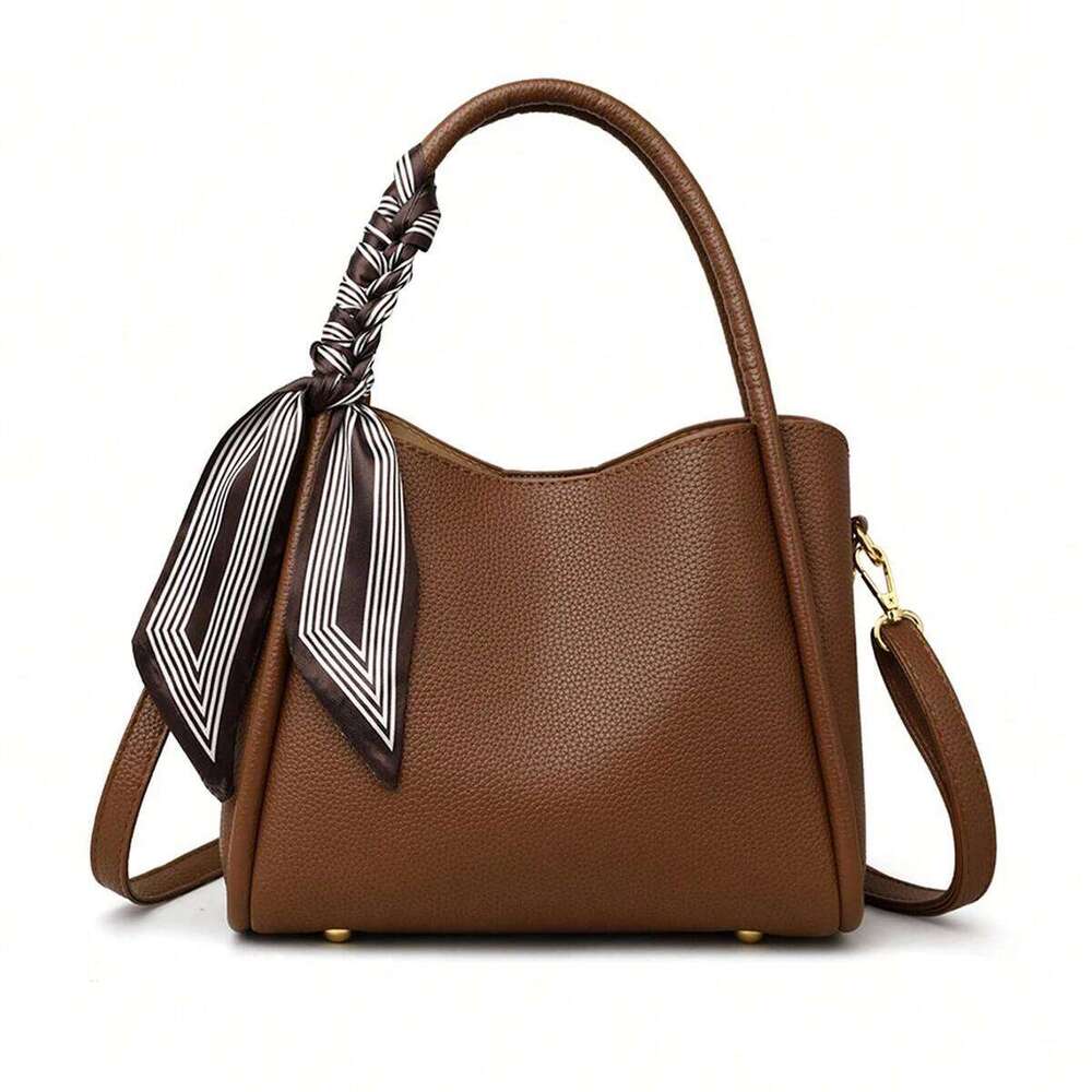 New autumn and winter fashion all-match retro style handbag solid color adjustable strap shoulder messenger bag XJ260306