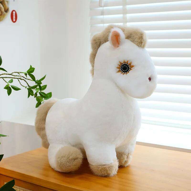 1pc 25cm/9.84in Imitation plush toy cute pony birthday doll 61 gift R260908 - view 7