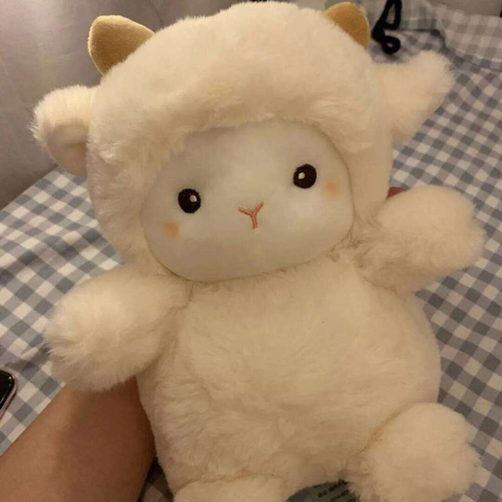 1pc 23cm/9.05in Cute polk lamb wholesale grab doll valentine's day birthday gift for girls plush toys R260908 - view 6