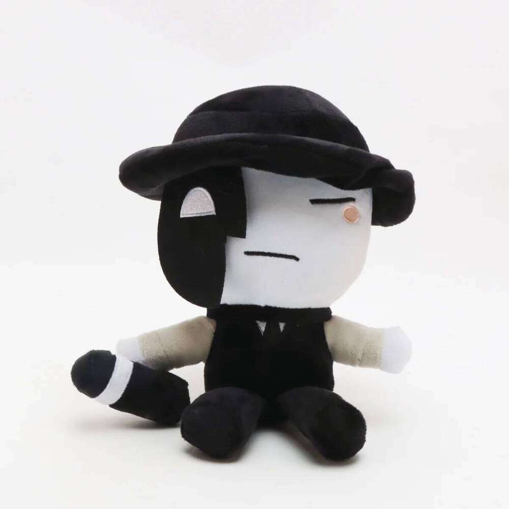 20cm Kawaii Die of Death Plush Toys Stuffed Anime Animal Cute Artful Doll Kids Game Fans Halloween Christmas Gifts R260908 - view 3
