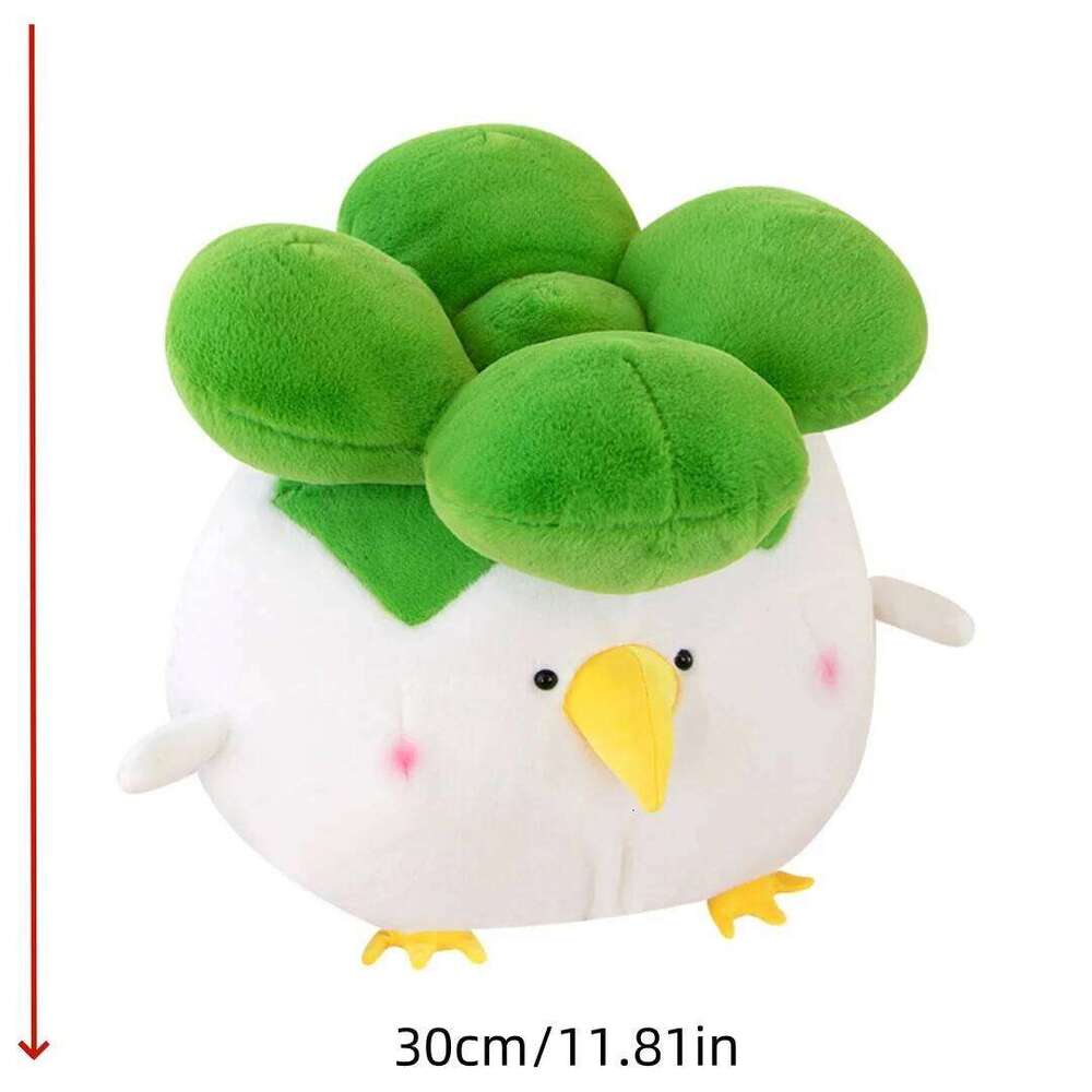 1pc 30cm/11.81in Cute rookie chicken plush creative soothing Chinese cabbage doll pillow girl gift R260908 - view 7