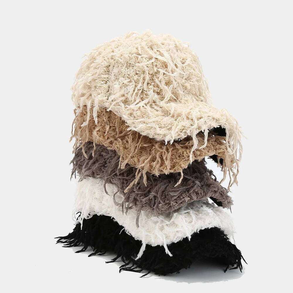 New Autumn Faux Fur Plush Warm Thick Baseball Cap Adjustable Winter Fashion Sports Hat Y260304