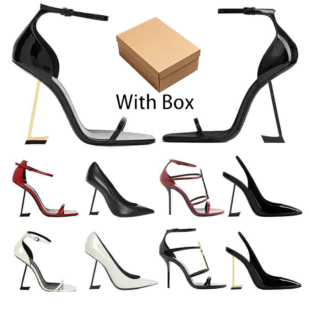 heels Designer dress shoes Women High Heels Shoes Brand heels red bottom heels Pointed Toes Genuine Leather 8cm 10cm 12cm Nude Black Patent Leather Woman Pumps shoes