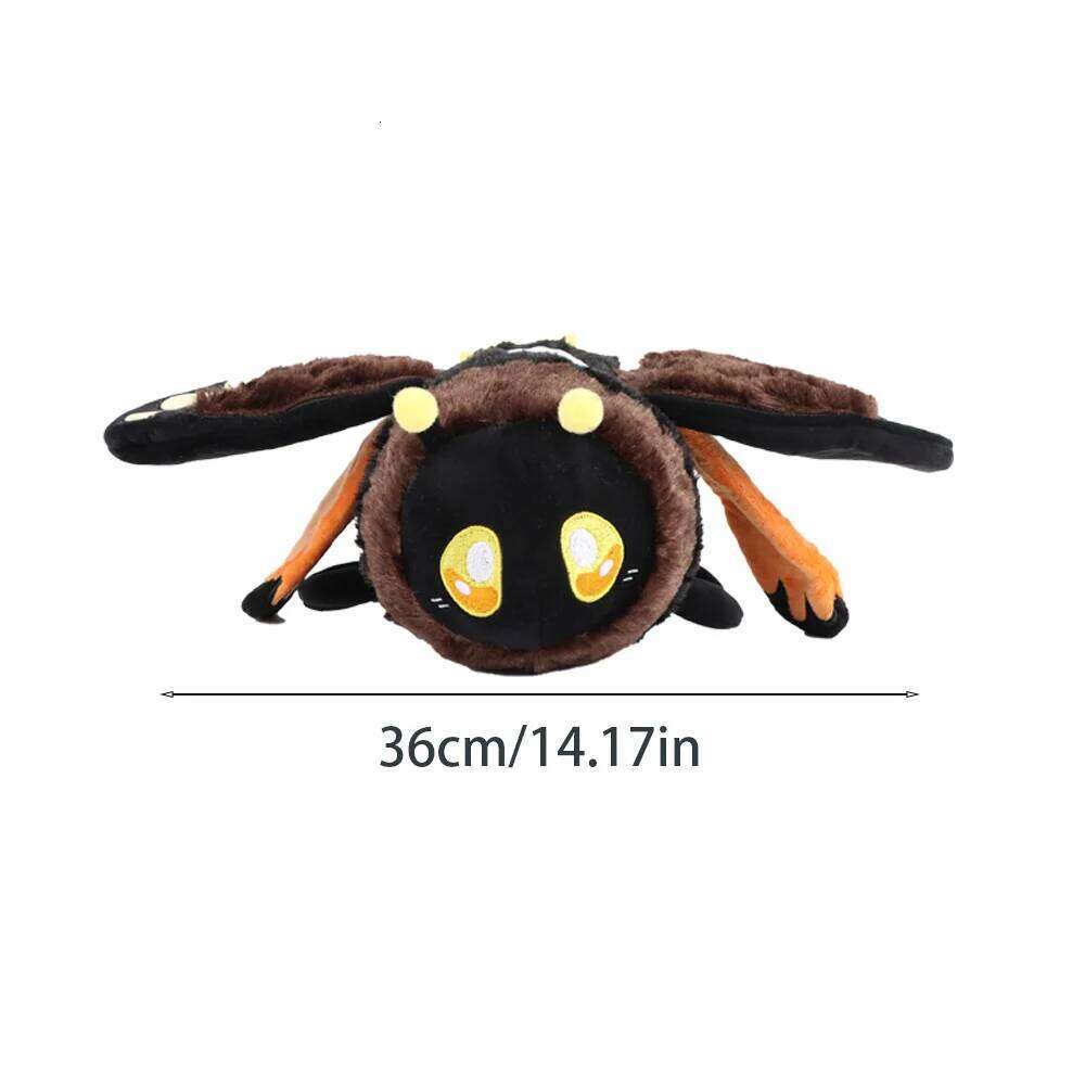 Death's Head Hawkmoth Stuffed Gothic Style Plush Toy for Kids Halloween Doll Cartoon Gifts Home Decor R260908 - view 3