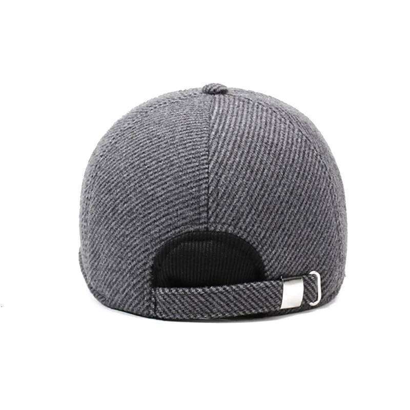 NORTHWOOD Men's Thermal Winter Baseball Cotton Padded Ear Flap Hat for Outdoor Windproof Trucker Cap Gorras Snapback Y260304