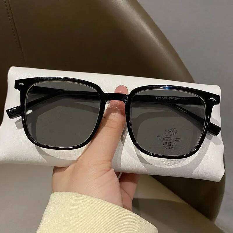 Women Anti-UV Outdoor Sunglasses Myopia Vintage Travel Vacation Sun Glasses for Men Unisex Female Square Near Sight Eyeglasses Z260306