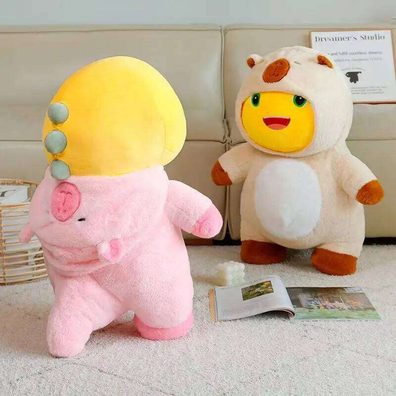 38/50cm New Simulation Chubby Milk Dragon Stuffed Plush Toy Cartoon Anime Cute Pillow Children's Birthday Gift Fun Doll R260908 - view 7
