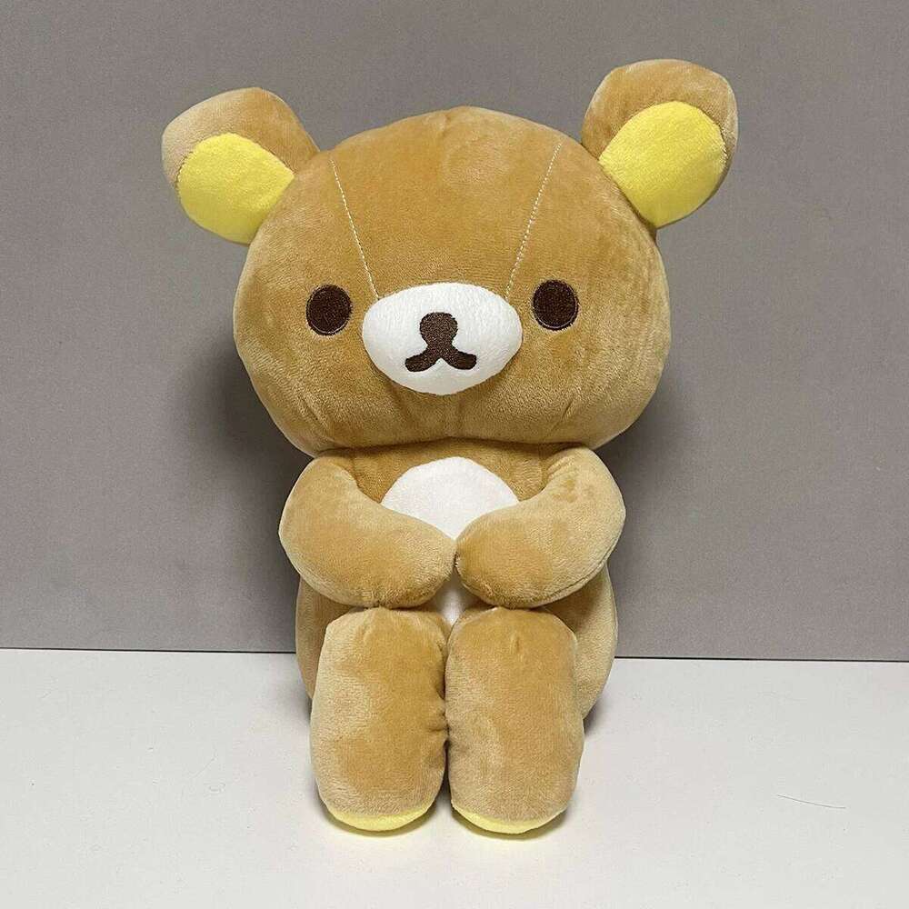 Rilakkuma Plush Brown Super Soft Kawaii Cartoon Bear Cute Stuffed Animal Doll Kids Xmas Gift R260908 - view 4