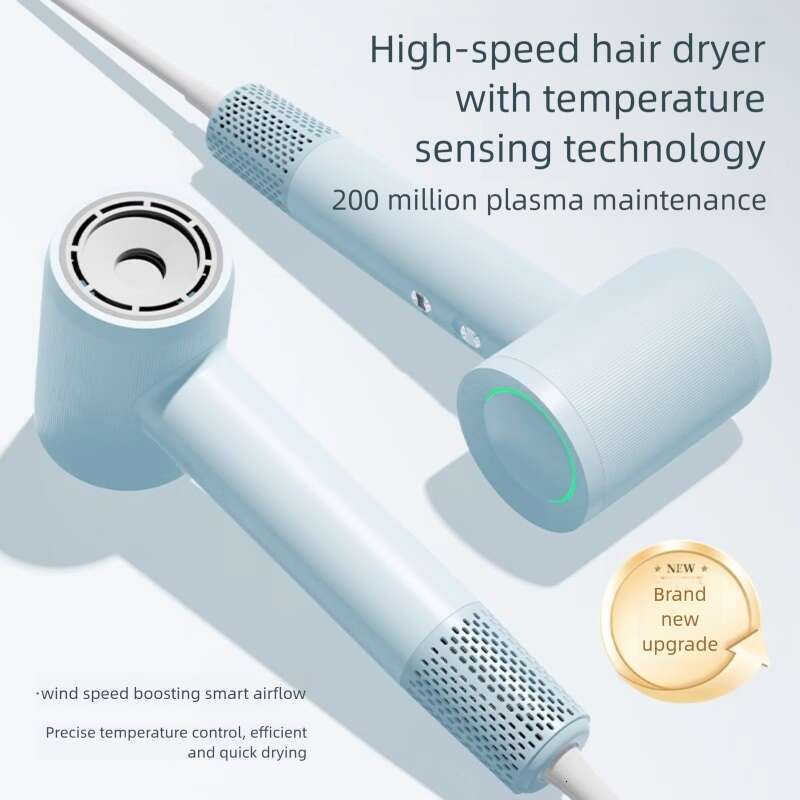 Famous High Speed Thermo-Sensing Hair Dryer - 200 Million Plasma Care with Boosted Airflow for Fast Drying & Hair Protection CKS