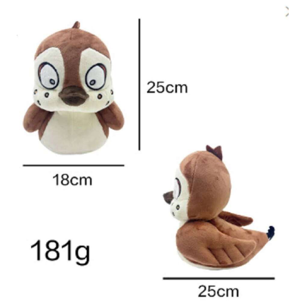 25cm HOT Gwen Dax Cosplay Plush Movie Migration Fantasy Cartoon Soft Stuffed Mascot Kids Children Birthday Xmas Gifts R260908 - view 6