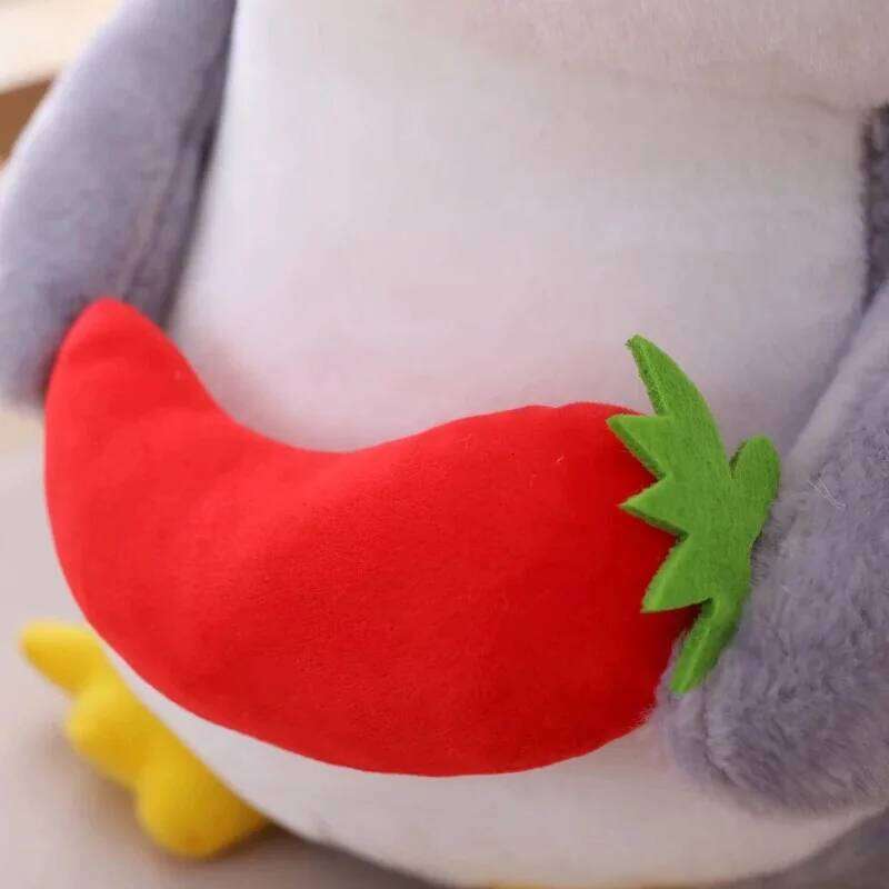 Creative Cudding Fruit Stuffed Cute Couple Penguin Plush Doll Toy Home Decor Toys Birthday Present R260908 - view 6