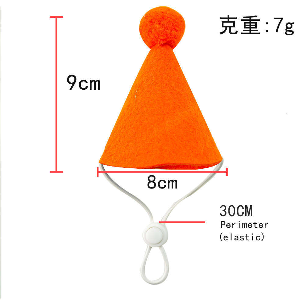 Famous brand Pet Ins Style Birthday Bib Scarf Cat Hat Cross Border Dog Decoration Supplies Wholesale pupakaIK