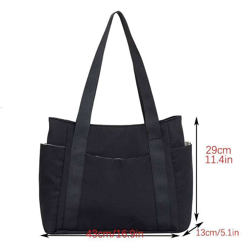 2024 New Handbags Casual Shopping Bags for Women Soft Canvas Capacity Tote Messenger Big Mummy Shoulder Bag Ladies XJ260306