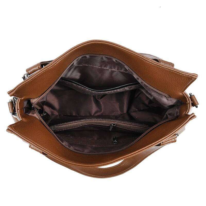 New mom large-capacity women's handbag, fashionable single-shoulder crossbody bag, simple and versatile XJ260306