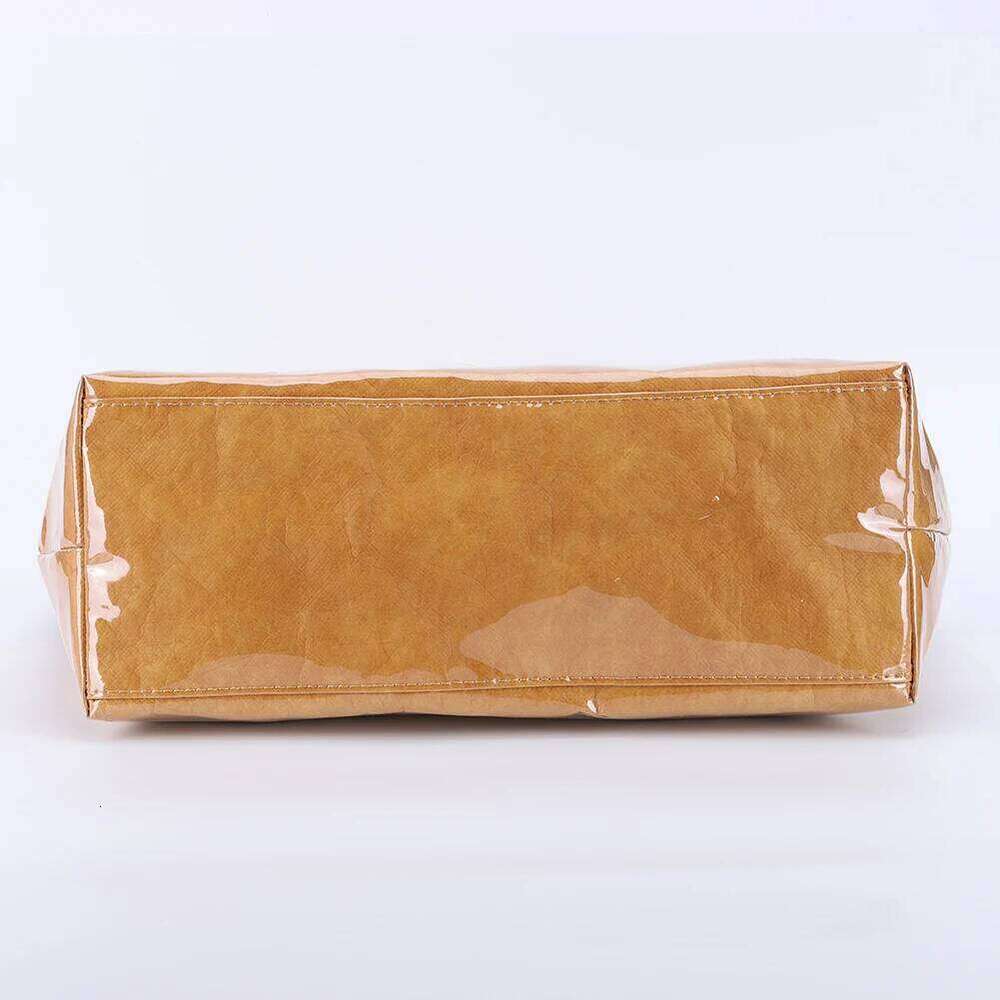 PVC Tote Hobo Letters Print Clear Plastic Handbag Large Bag for Women Shopping Travel XJ260306