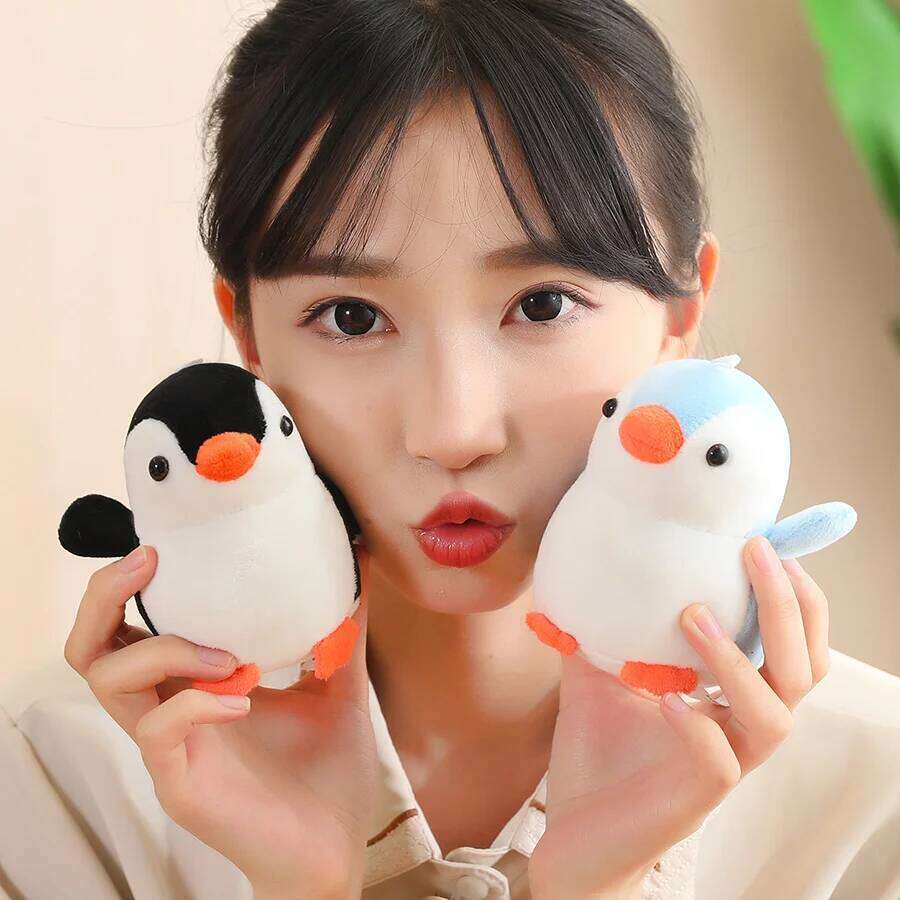 Cute Penguin Brother Plush Pillow Stuffed Toy Children's Sleeping Companion Doll Birthday Gift R260908 - view 3
